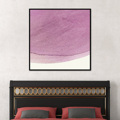 Vivolux | Weiche Farbe Moderne Kunst Leinwand Aquarell Gemälde für das Esszimmer, Mehrere Größen Optionen