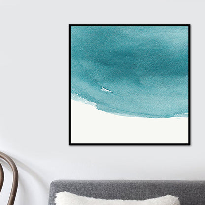 Vivolux | Weiche Farbe Moderne Kunst Leinwand Aquarell Gemälde für das Esszimmer, Mehrere Größen Optionen