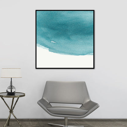 Vivolux | Weiche Farbe Moderne Kunst Leinwand Aquarell Gemälde für das Esszimmer, Mehrere Größen Optionen