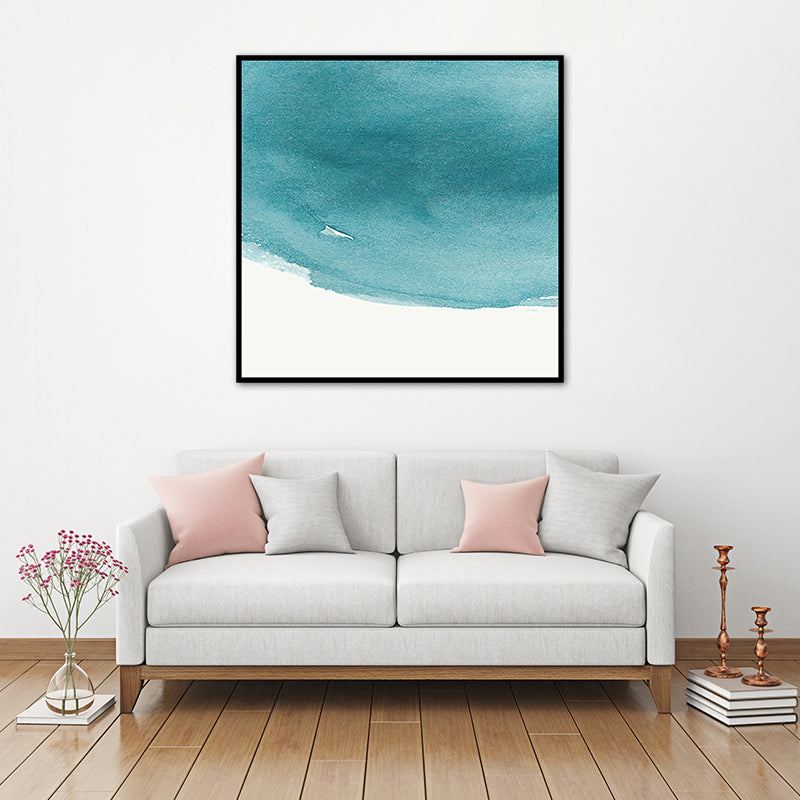 Vivolux | Weiche Farbe Moderne Kunst Leinwand Aquarell Gemälde für das Esszimmer, Mehrere Größen Optionen