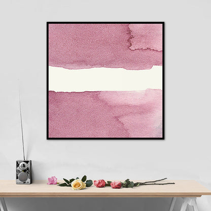 Vivolux | Weiche Farbe Moderne Kunst Leinwand Aquarell Gemälde für das Esszimmer, Mehrere Größen Optionen