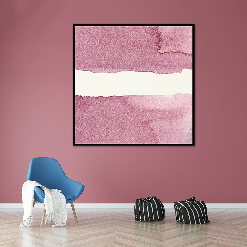 Vivolux | Weiche Farbe Moderne Kunst Leinwand Aquarell Gemälde für das Esszimmer, Mehrere Größen Optionen
