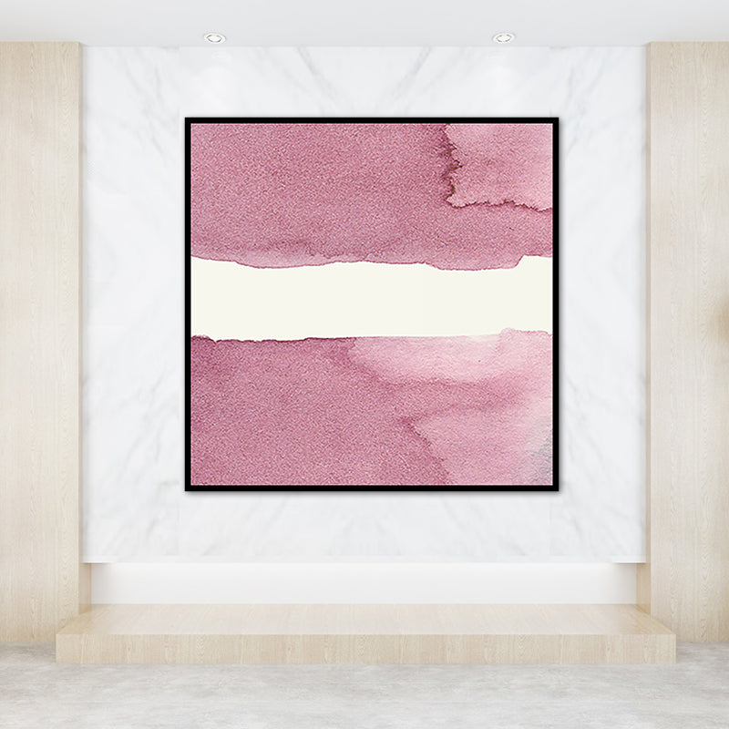 Vivolux | Weiche Farbe Moderne Kunst Leinwand Aquarell Gemälde für das Esszimmer, Mehrere Größen Optionen