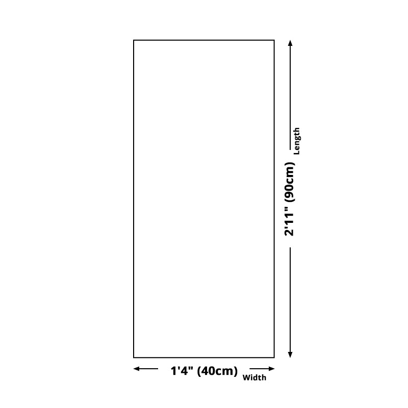 Vivolux | Blauwe und grüne Tropix-Leinwandkunst Foto Weg zum Meer Wanddekoration für Wohnzimmer