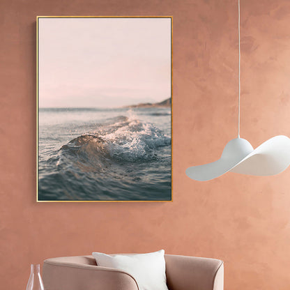 Vivolux | Zeezout Wanddecor Moderne Stijl Textuur Meisjes Slaapkamer Canvas, Meerdere Maatopties