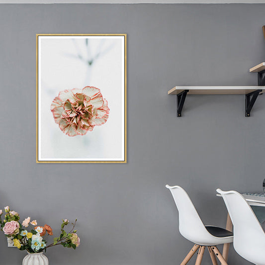Vivolux | Pasteltkleur Bloemen Ontwerp Schilderij Gestructureerd Modern Meisjes Slaapkamer Canvas Muur Kunst
