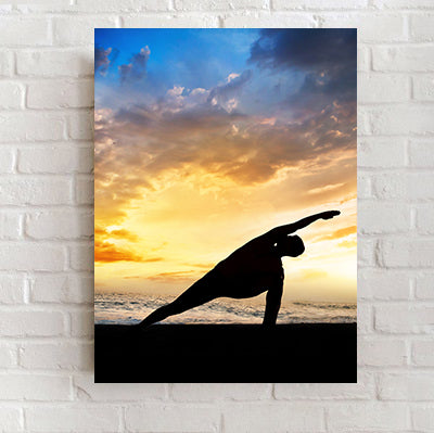 Vivolux | Lichte kleur Sport Meisje Canvas Hedendaags Stijl Textuur Wanddecoratie voor Eetkamer