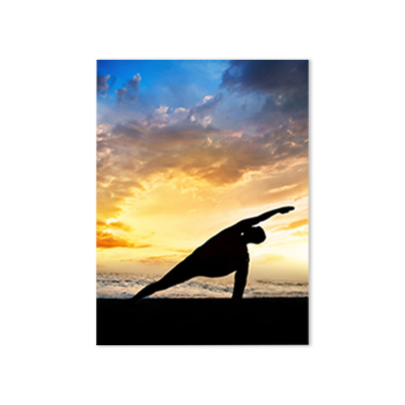 Vivolux | Lichte kleur Sport Meisje Canvas Hedendaags Stijl Textuur Wanddecoratie voor Eetkamer