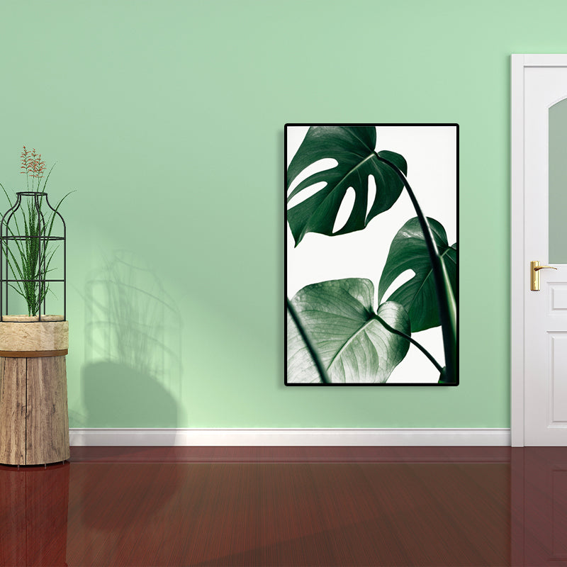 Vivolux | Texturiertes Botanisches Kunstdruck-Leinwand Skandinavischer Stil Gemälde für Mädchenzimmer