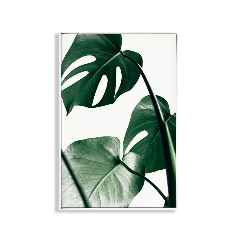 Vivolux | Texturiertes Botanisches Kunstdruck-Leinwand Skandinavischer Stil Gemälde für Mädchenzimmer