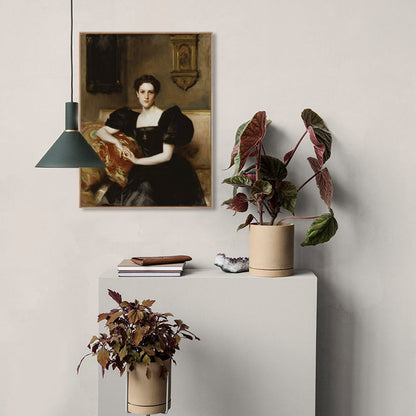 Vivolux | Impressionismus Stil Wandkunst Druck Sanfte Farben Elegante Jungfrau Gemälde, Verschiedene Größen