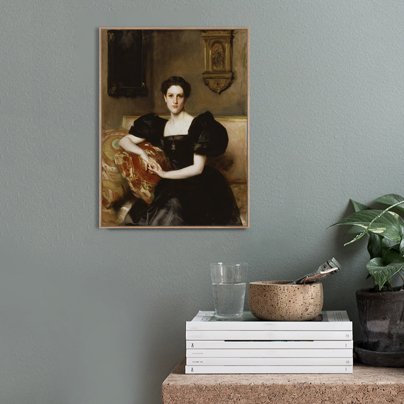 Vivolux | Impressionismus Stil Wandkunst Druck Sanfte Farben Elegante Jungfrau Gemälde, Verschiedene Größen