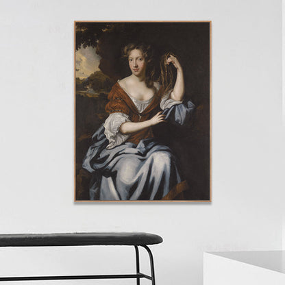 Vivolux | Impressionismus Stil Wandkunst Druck Sanfte Farben Elegante Jungfrau Gemälde, Verschiedene Größen