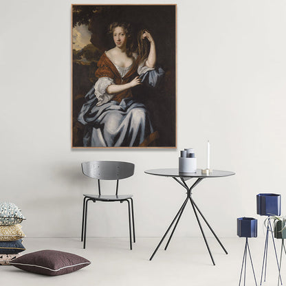 Vivolux | Impressionismus Stil Wandkunst Druck Sanfte Farben Elegante Jungfrau Gemälde, Verschiedene Größen