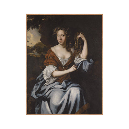 Vivolux | Impressionismus Stil Wandkunst Druck Sanfte Farben Elegante Jungfrau Gemälde, Verschiedene Größen