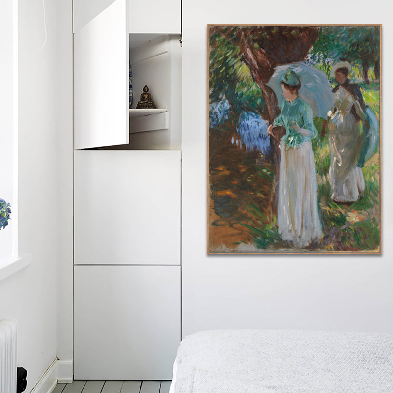 Vivolux | Impressionismus Stil Wandkunst Druck Sanfte Farben Elegante Jungfrau Gemälde, Verschiedene Größen