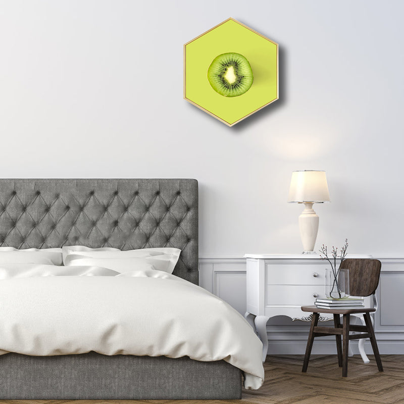 Vivolux | Skandinavischer Stil Leckere Früchte Leinwand Helle Farbige Texturierte Kunstdruck für Esszimmer