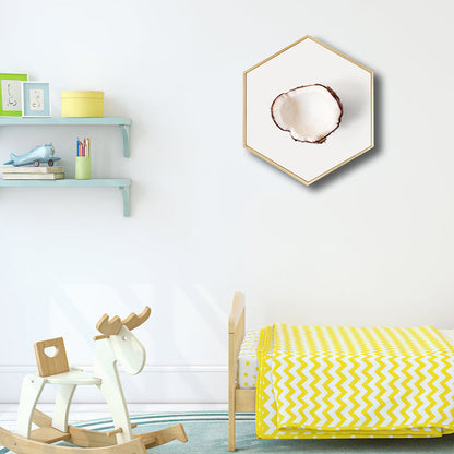 Vivolux | Skandinavischer Stil Leckere Früchte Leinwand Helle Farbige Texturierte Kunstdruck für Esszimmer
