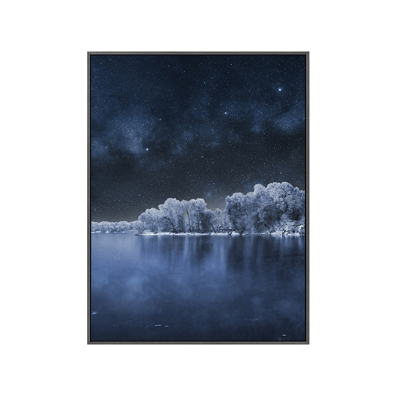 Vivolux | Helle Farben Natürliches Landschaftsleinwand Modern Texturiertes Wandkunst-Dekor für das Wohnzimmer