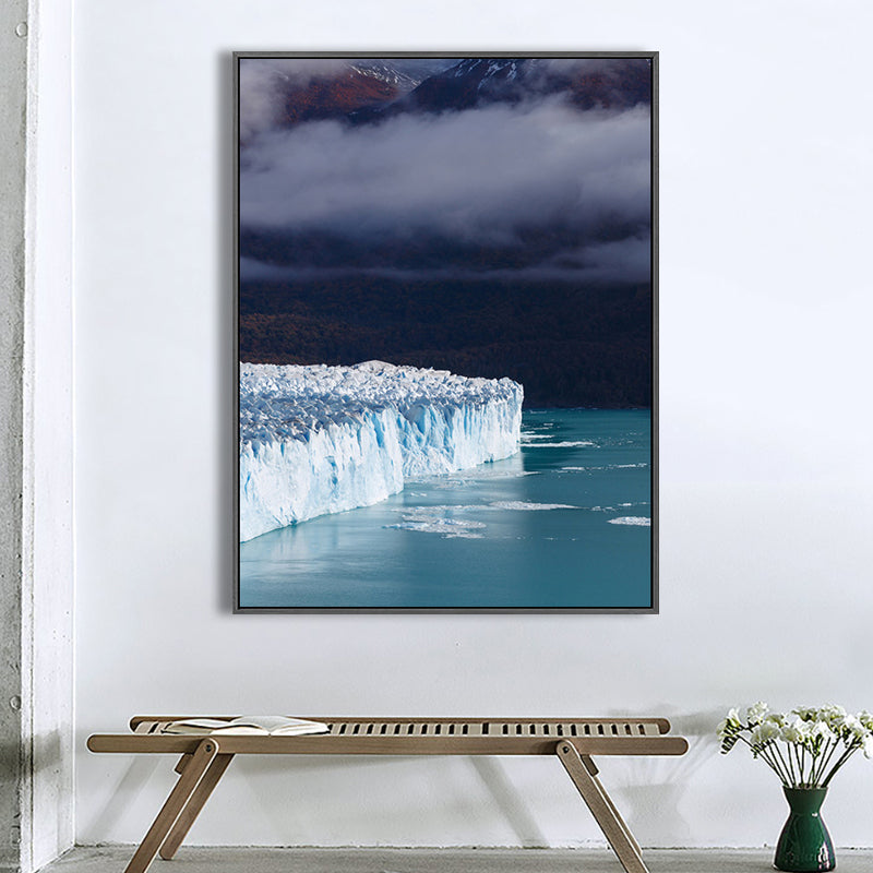 Vivolux | Helle Farben Natürliches Landschaftsleinwand Modern Texturiertes Wandkunst-Dekor für das Wohnzimmer