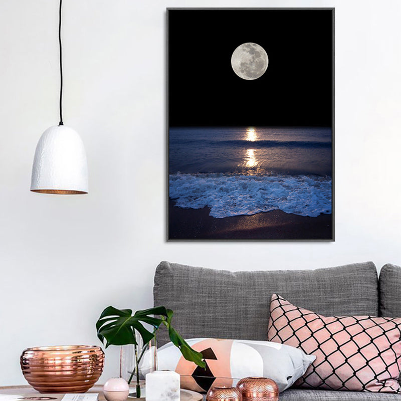 Vivolux | Helle Farben Natürliches Landschaftsleinwand Modern Texturiertes Wandkunst-Dekor für das Wohnzimmer