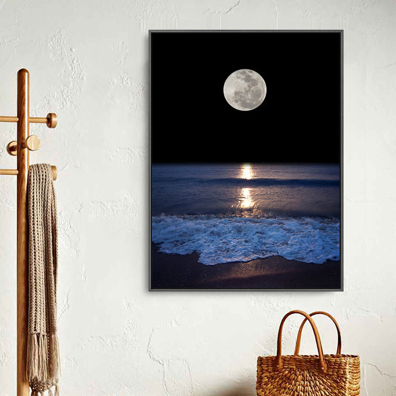 Vivolux | Helle Farben Natürliches Landschaftsleinwand Modern Texturiertes Wandkunst-Dekor für das Wohnzimmer