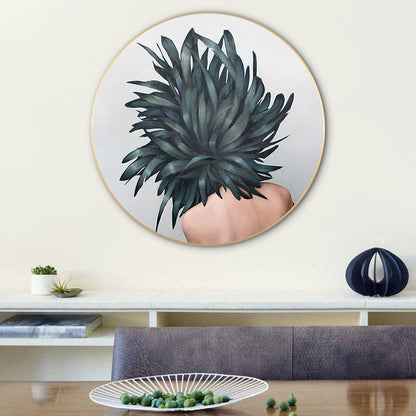 Vivolux | Chic Maiden Gemälde für das Mädchenzimmer in Pastellfarbe, Mehrere Größen Verfügbar