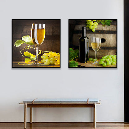 Vivolux | Fotografie Drinks Canvas Wandkunst Helder Moderne Stijl Wanddecoratie voor Eetkamer