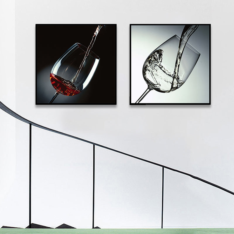 Vivolux | Fotografie Drinks Canvas Wandkunst Helder Moderne Stijl Wanddecoratie voor Eetkamer