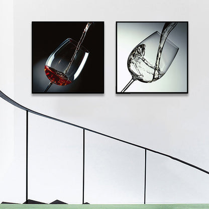 Vivolux | Fotografie Drinks Canvas Wandkunst Helder Moderne Stijl Wanddecoratie voor Eetkamer