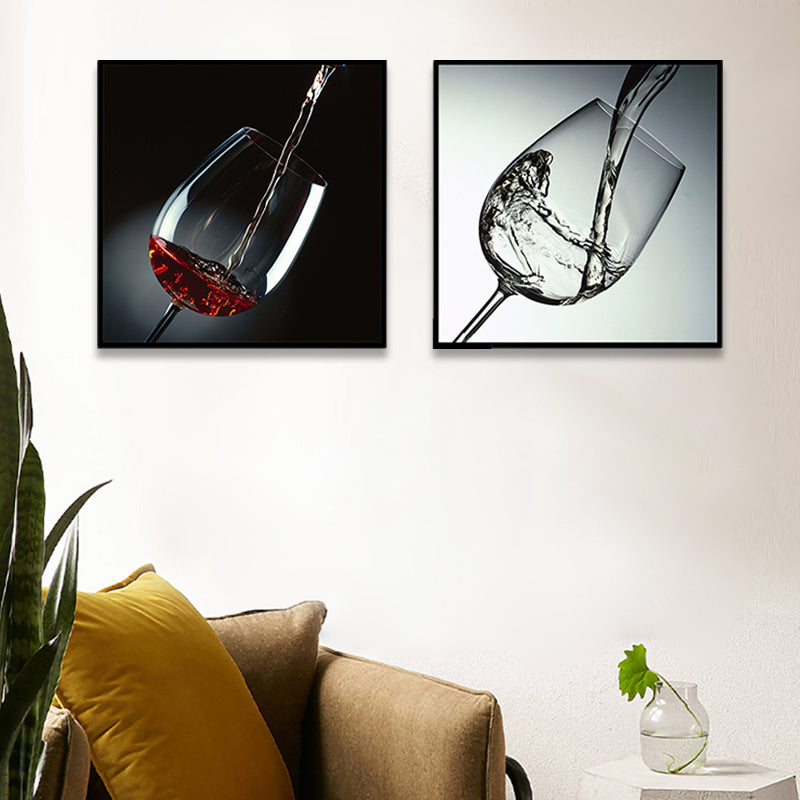 Vivolux | Fotografie Drinks Canvas Wandkunst Helder Moderne Stijl Wanddecoratie voor Eetkamer