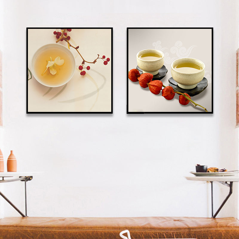 Vivolux | Fotografie Drinks Canvas Wandkunst Helder Moderne Stijl Wanddecoratie voor Eetkamer