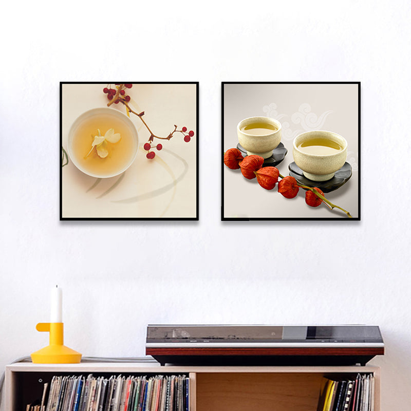 Vivolux | Fotografie Drinks Canvas Wandkunst Helder Moderne Stijl Wanddecoratie voor Eetkamer