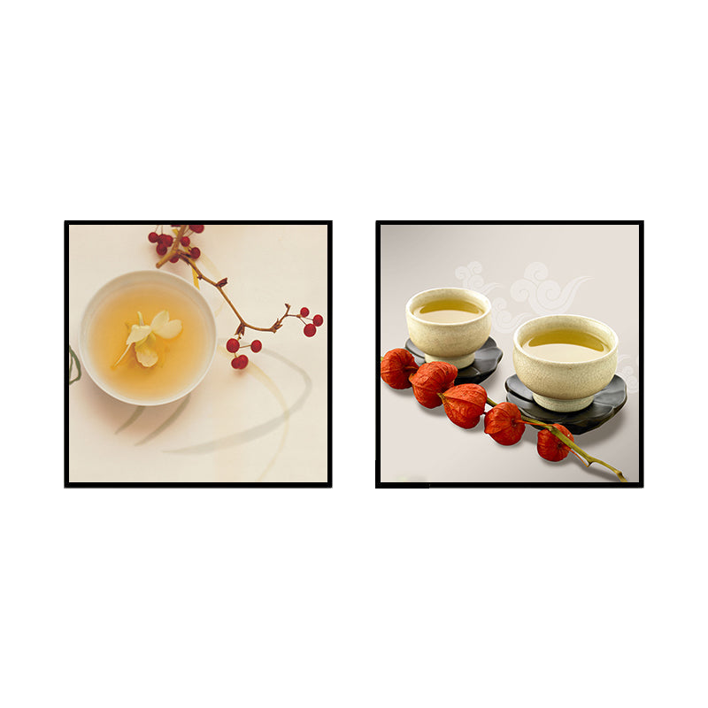 Vivolux | Fotografie Drinks Canvas Wandkunst Helder Moderne Stijl Wanddecoratie voor Eetkamer