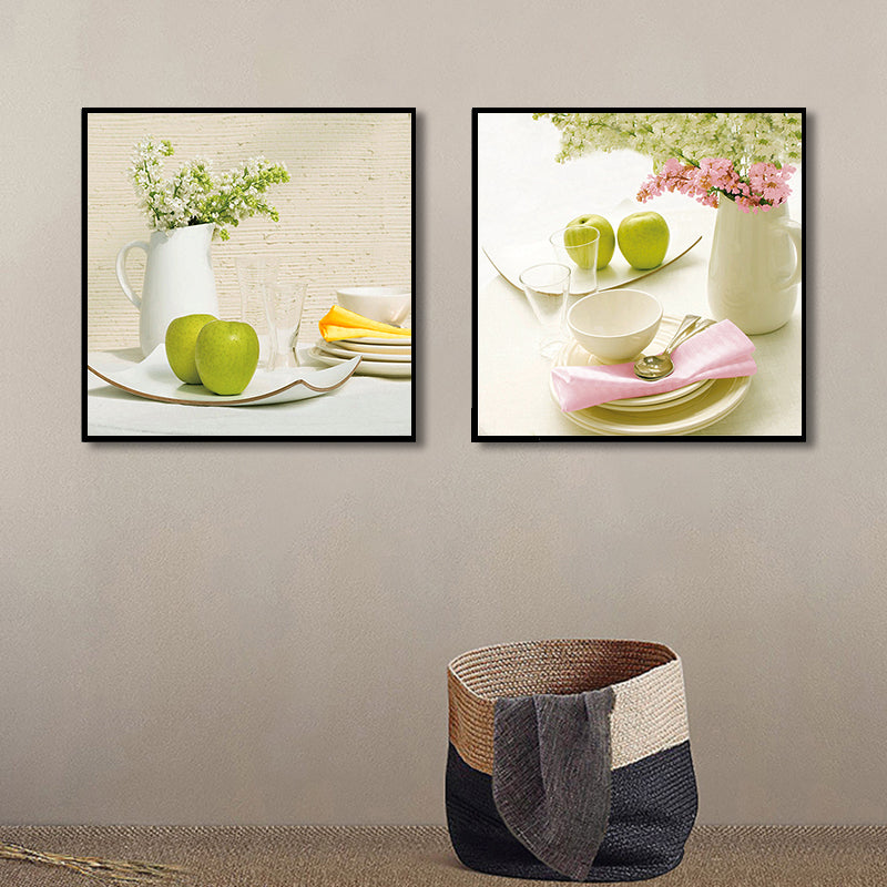 Vivolux | Fotografie Drinks Canvas Wandkunst Helder Moderne Stijl Wanddecoratie voor Eetkamer