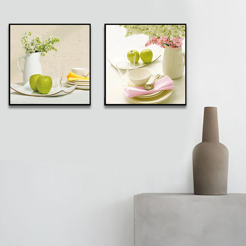 Vivolux | Fotografie Drinks Canvas Wandkunst Helder Moderne Stijl Wanddecoratie voor Eetkamer