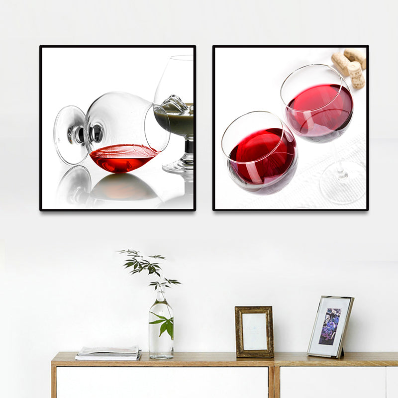 Vivolux | Fotografie Drinks Canvas Wandkunst Helder Moderne Stijl Wanddecoratie voor Eetkamer