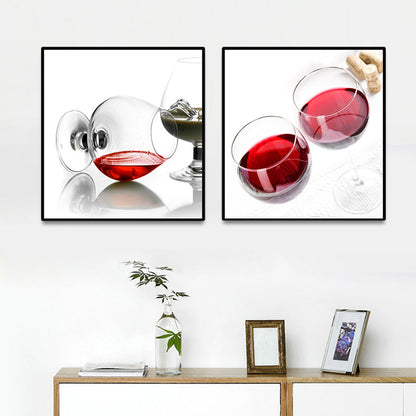 Vivolux | Fotografie Drinks Canvas Wandkunst Helder Moderne Stijl Wanddecoratie voor Eetkamer