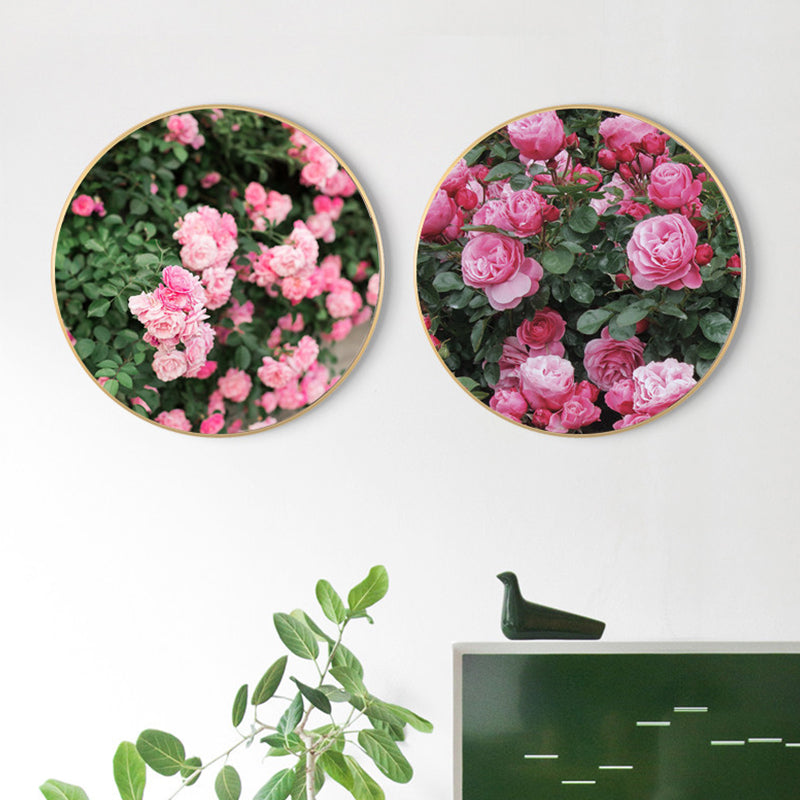 Vivolux | Französische Landblumenblüte Leinwand Pastellfarbe Texturiertes Gemälde für das Wohnzimmer