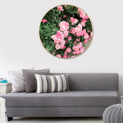 Vivolux | Französische Landblumenblüte Leinwand Pastellfarbe Texturiertes Gemälde für das Wohnzimmer