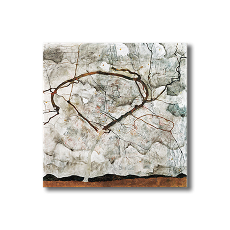 Vivolux | Natürliche Landschaft Wanddekoration Art Nouveau Texturiertes Schlafzimmer Leinwand, Mehrere Größenoptionen