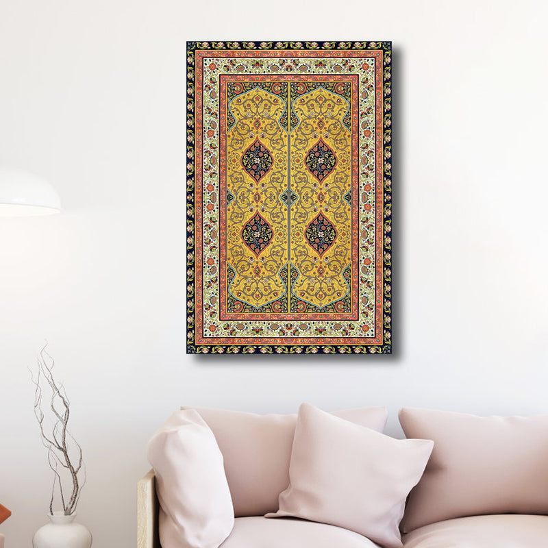 Vivolux | Art Nouveau Paisley Muster Leinwand Helle Farbe Mädchen Schlafzimmer Malerei, Mehrere Größen