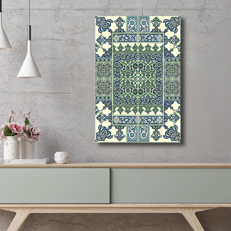 Vivolux | Art Nouveau Paisley Muster Leinwand Helle Farbe Mädchen Schlafzimmer Malerei, Mehrere Größen