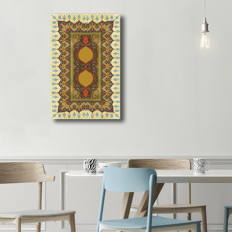 Vivolux | Art Nouveau Paisley Muster Leinwand Helle Farbe Mädchen Schlafzimmer Malerei, Mehrere Größen