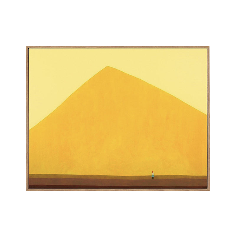 Vivolux | Pastellfarbige Landschaftswandkunst Texturiertes Nordic Wohnzimmer Leinwanddruck, Mehrere Größen