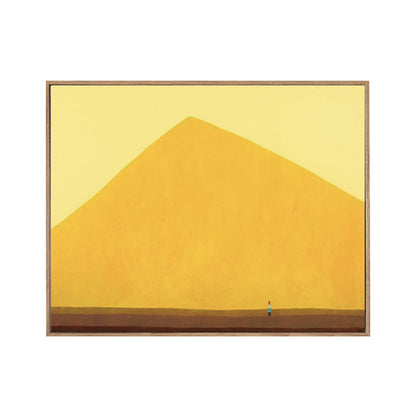 Vivolux | Pastellfarbige Landschaftswandkunst Texturiertes Nordic Wohnzimmer Leinwanddruck, Mehrere Größen