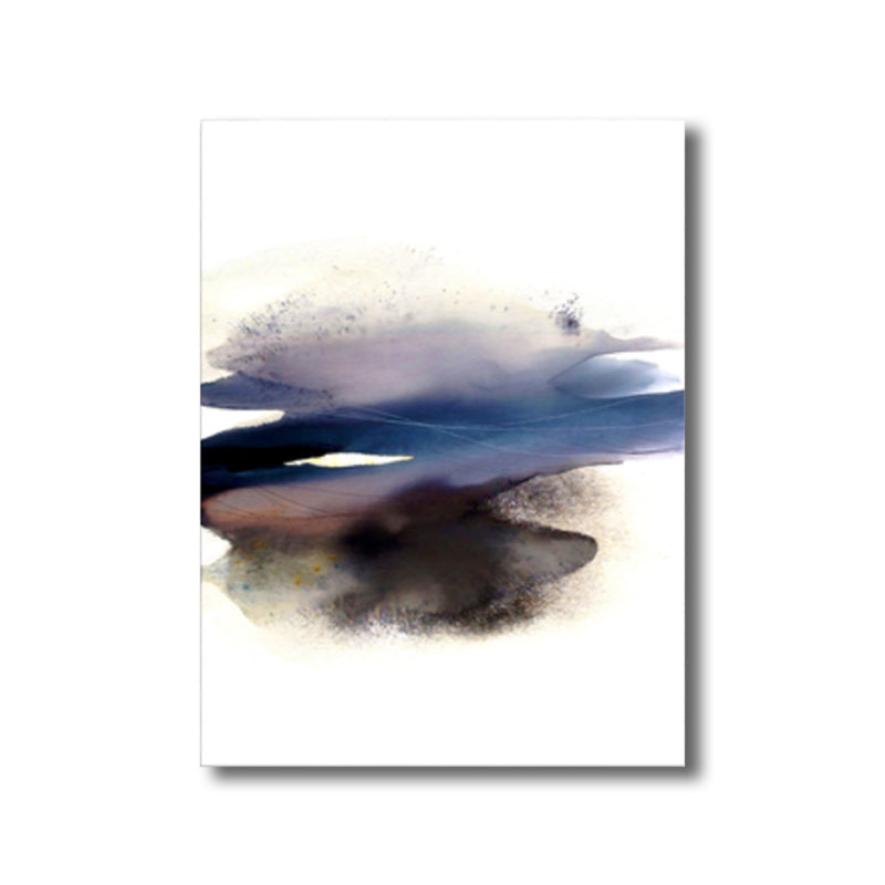 Vivolux | Weiche Farbige Abstrakte Leinwanddruck Aquarell Zeitgenössische Kunst Texturiertes Gemälde für Schlafzimmer