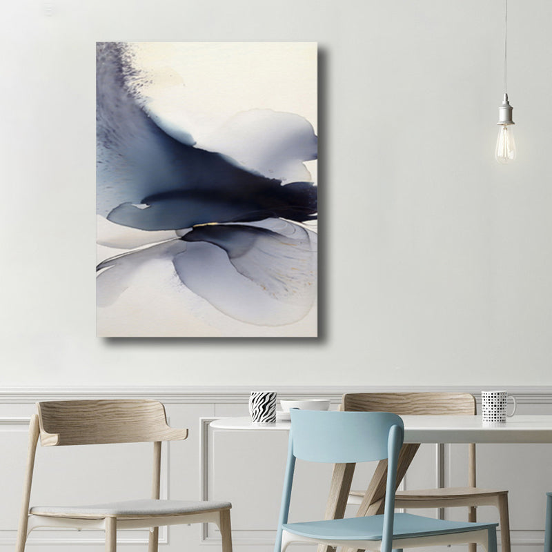 Vivolux | Weiche Farbige Abstrakte Leinwanddruck Aquarell Zeitgenössische Kunst Texturiertes Gemälde für Schlafzimmer