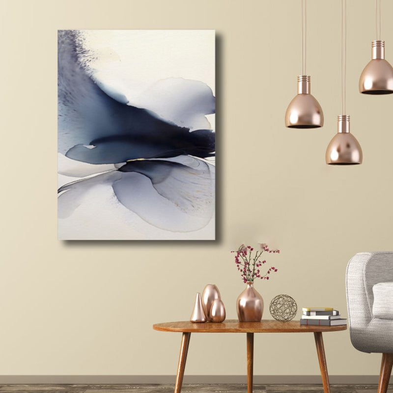 Vivolux | Weiche Farbige Abstrakte Leinwanddruck Aquarell Zeitgenössische Kunst Texturiertes Gemälde für Schlafzimmer