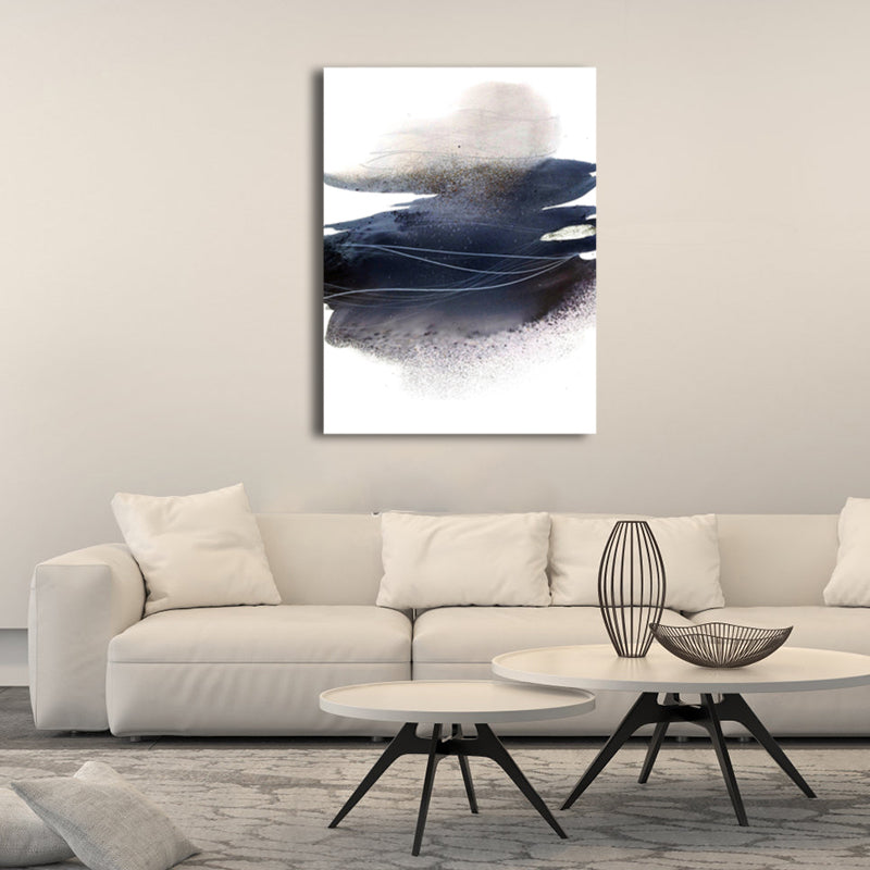 Vivolux | Weiche Farbige Abstrakte Leinwanddruck Aquarell Zeitgenössische Kunst Texturiertes Gemälde für Schlafzimmer